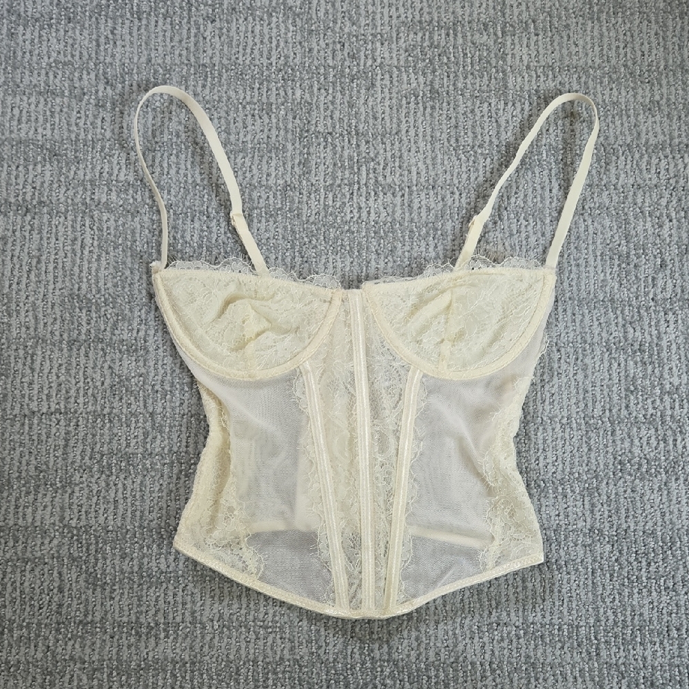 White Corset Top